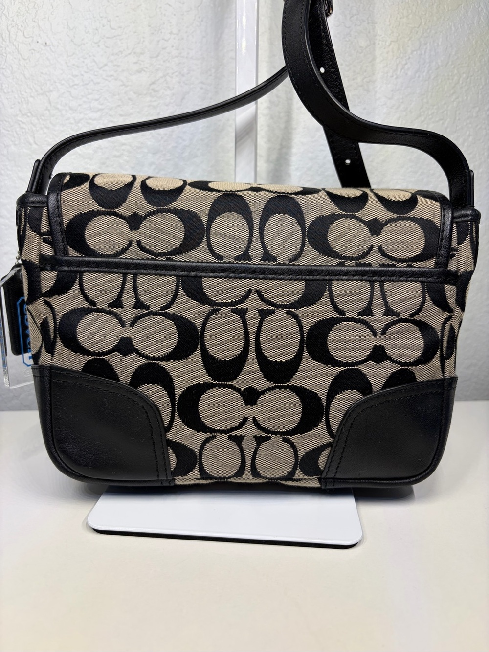 COACH HADLEY SIGNATURE FIELD BAG #F30601 - Picture 5 of 14
